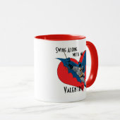 Mug Batman Valentine | Coudre Avec Moi (Devant droit)