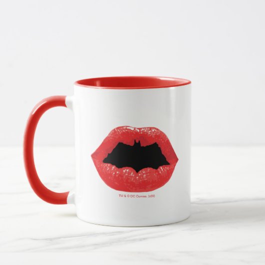 Mug Batman Valentine | Lèvres de chaume (Gauche)