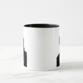 Mug Batman With Golden Bat Symbol (Centre)