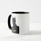 Mug Batman With Golden Bat Symbol (Devant gauche)