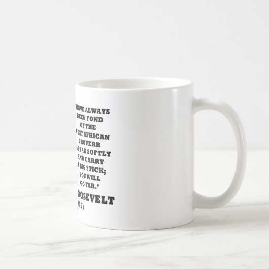 Mug Bâton d'Afrique occidentale de proverbe de (Droite)