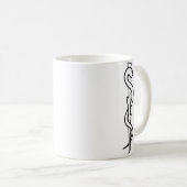 Mug Bâton d'Asclépios Médical Professionnel (Devant droit)