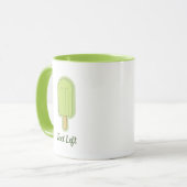 Mug Bâton de crème glacée de chaux (Devant gauche)