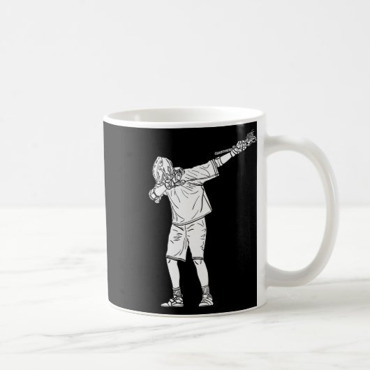 Mug Bâton de crosse Garçon Dabbing Jeune Dab Dance (Droite)