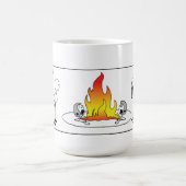 Mug Bâton drôle hommes lutte (Centre)