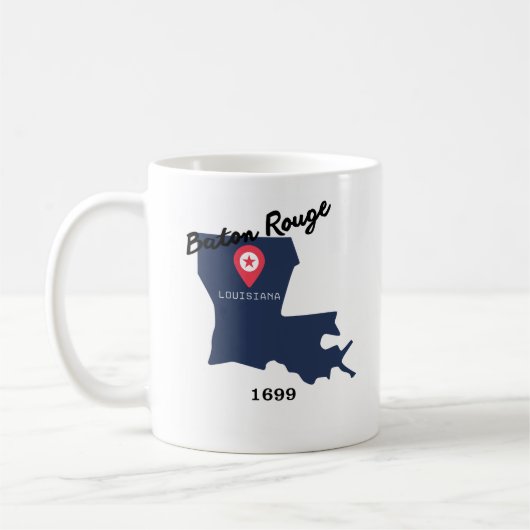 Mug Baton Rouge (Gauche)