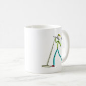Mug Bâtonnet de chant karaoke (Devant droit)