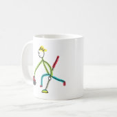 Mug Bâtonnet de curling (Devant gauche)