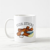 Mug Bâtonnets de poisson Bâtonnets de poisson Doigts d (Gauche)