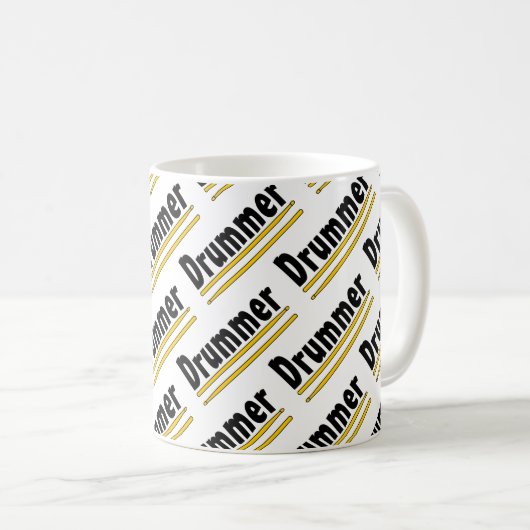 Mug Bâtons tambours (Devant droit)