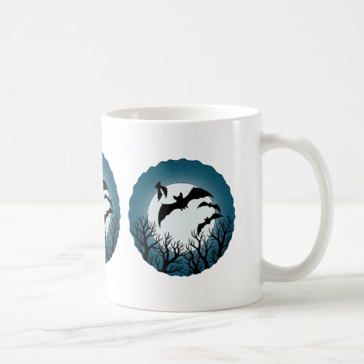Mug Bats and Trees Against the Moon (Droite)