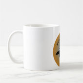Mug Bats d'Halloween bleu orange (Gauche)