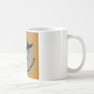 Mug Bats d'Halloween bleu orange