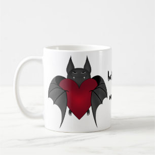 Mug Batte amoureuse drôle mignonne de jour de