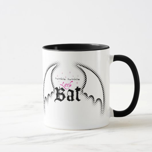 Mug Batte de scintillement de scintillement petite - (Droite)