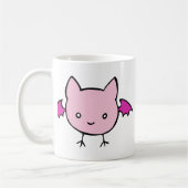Mug Batte rose mignonne (Gauche)