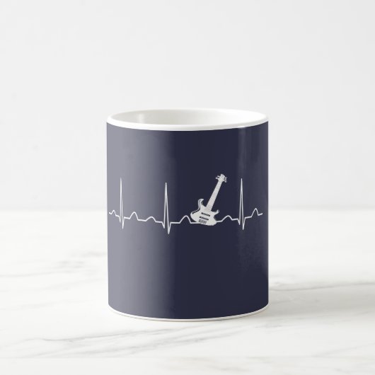 MUG BATTEMENT DE COEUR DE GUITARE (Centre)