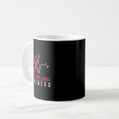 Mug Battement de sensibilisation au myélome multiple (Devant gauche)