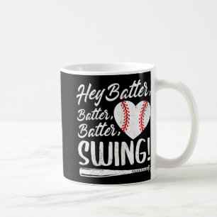 Mug Batter Swing Baseball Coeur Maman Mignonne Mère Fe