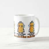 Mug Batterie basse (Devant droit)