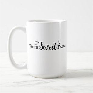 Mug Batterie de café agricole sucrée