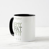 Mug Batterie de café Brat de l'Armée (Devant gauche)
