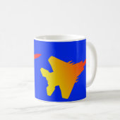 Mug Batterie de café de l'escadron de chasseurs (Devant droit)
