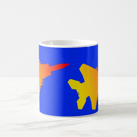 Mug Batterie de café de l'escadron de chasseurs (Centre)