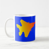 Mug Batterie de café de l'escadron de chasseurs (Gauche)