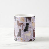 Mug Batterie de café Labrador Retriever Paks and Bones (Centre)