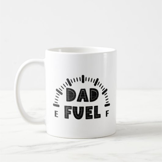 Mug Batterie de carburant papa (Gauche)