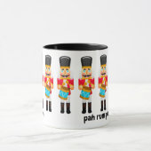 Mug Batterie de tambour de Noël Boy Nutcrackers Drumme (Centre)