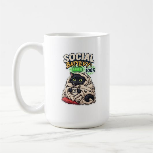 Mug Batterie élevée (Gauche)