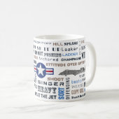 Mug Batterie pilote avec Lingo pilote et A-10 (Devant droit)