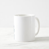 Mug Batterie sociale d'introverti vide casque annulant (Devant droit)