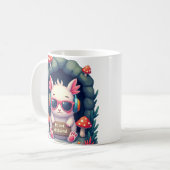 Mug Batterie sociale d'introverti vide casque annulant (Devant gauche)