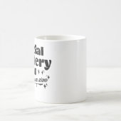 Mug Batterie sociale faible S'il vous plaît laissez-mo (Centre)