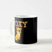 Mug Batteries à café FOXY CAT pour Noël (Devant gauche)