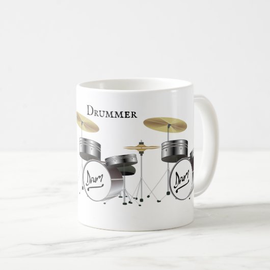 Mug Batteur (Devant droit)