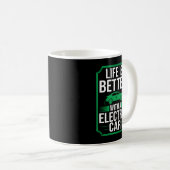 Mug Batteur de devis de station de charge de véhicule  (Devant droit)