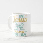 Mug Batteur Et Jésus Chrétien (Devant gauche)