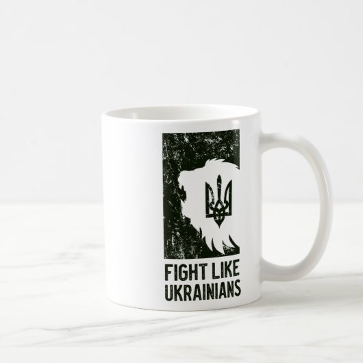 Mug Battez comme un Ukrainien (Droite)