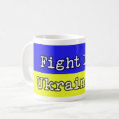 Mug Battez-vous comme les Ukrainiens (Devant gauche)