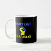 Mug Battez-vous comme un Ukrainien  (Gauche)