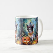 Mug Battle australienne d'Halloween avec la peur Citro (Devant droit)