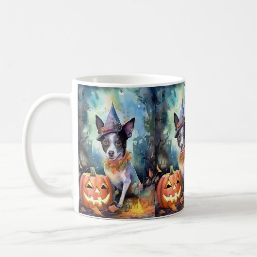 Mug Battle australienne d'Halloween avec la peur Citro (Gauche)