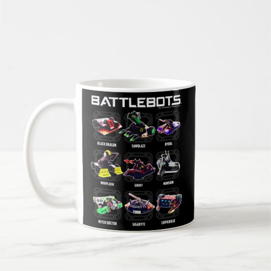 Mug Battlebots Robot Photo Box Up (Gauche)