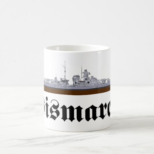 Mug Battleship Bismarck (Centre)