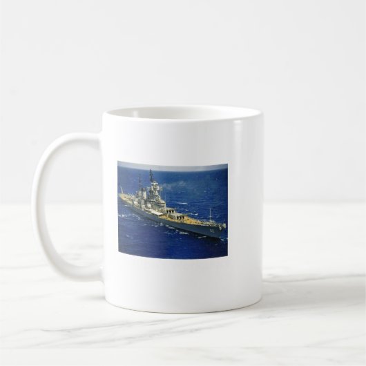 Mug Battleship Uss New Jersey  (Gauche)