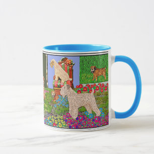 Mug Battre des Terriers dans une boue domestique